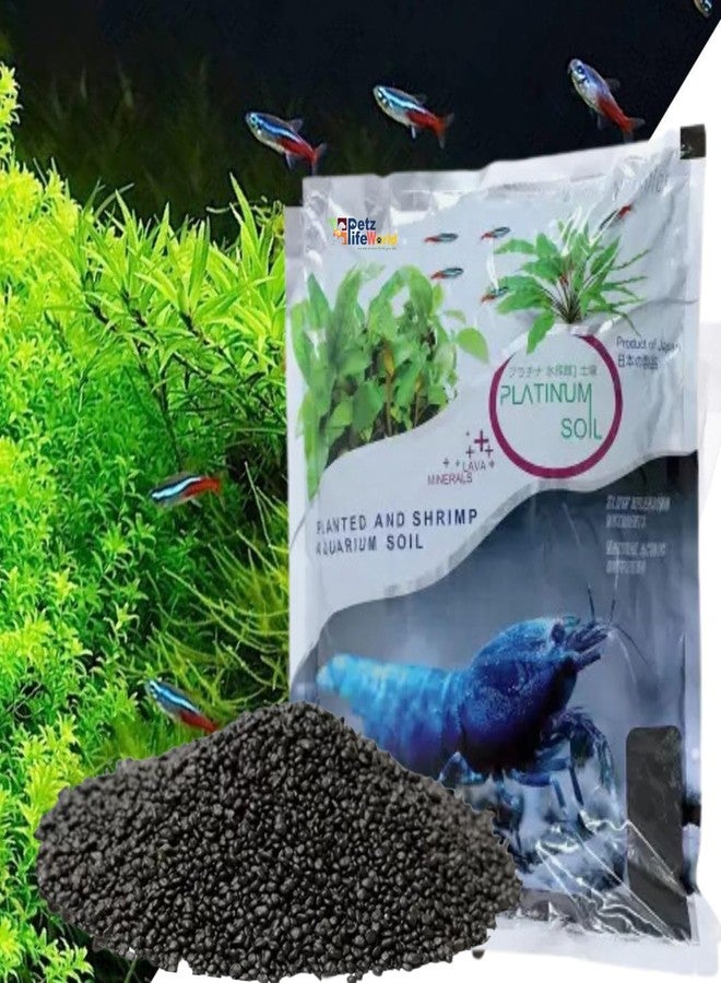 VAYINATO Aquatic Remedies 3L Platinum Planted And Shrimp Aquarium Soil|Product Of Japan(Packed) - Image 1
